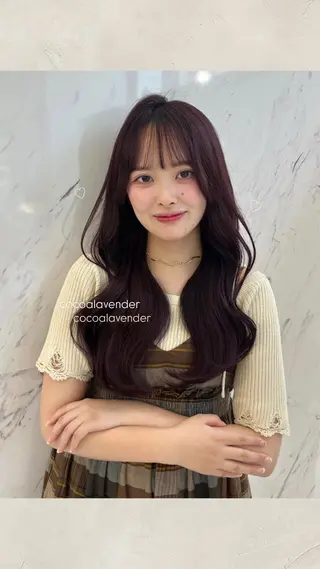 ロング カラー ParveMix ♡白神みやびのヘアスタイル