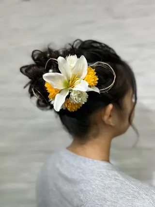 ロング 永澤 一輝のヘアスタイル