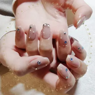 ネイル サメ猫 マーヤのネイルデザイン