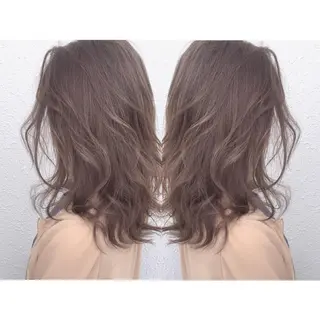 セミロング ricca♪ 反町のヘアスタイル