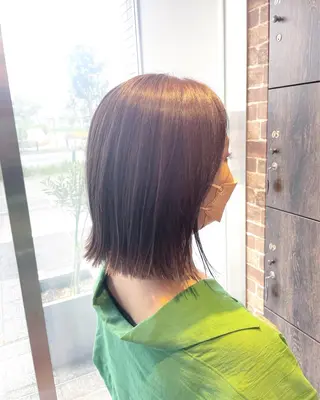 ミディアム カラー sweetroom所属・12月特別価格✨/ 平塚/佐藤郁也のヘアスタイル