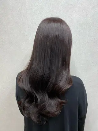 ロング カラー tocca 💜石田愛結💜のヘアスタイル