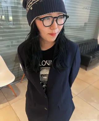 ロング カラー リリカ🐈‍⬛ブリー チカラー/上永谷のヘアスタイル