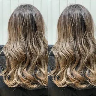 ロング カラー Snaly カラー特化ページのヘアスタイル