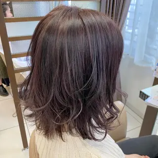 ミディアム カラー シールエクステ✨️韓 国羽エクステ🪽和希のヘアスタイル