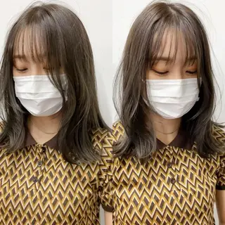 セミロング ୨୧柔らかいカラー nozomi ୨୧のヘアスタイル