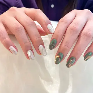 ネイル 新井 ひなののネイルデザイン