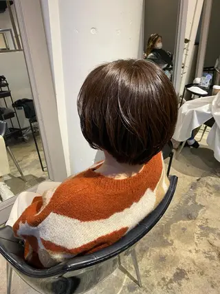 ショート INORI /フェイスレイヤーのヘアスタイル