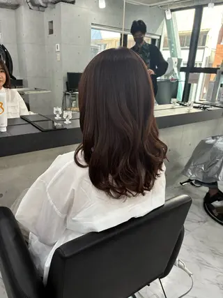 ミディアム カラー Endearing所属・Endearing 北澤那未🌟銀座のヘアスタイル