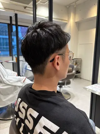 ショート メンズ CLAPS 弘明寺店所属・さが るかのヘアスタイル