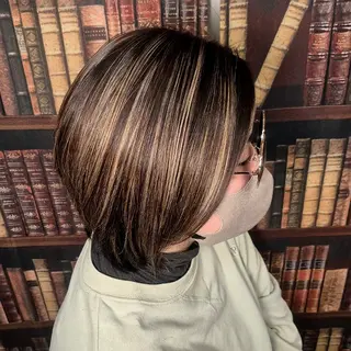 ミディアム 【西八王子】Siq ●FM●オーナーのヘアスタイル