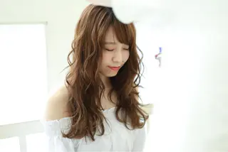ミディアム ヘアアレンジ マツエク・マツパ 指名支持率NO.1 スタイリストのヘアスタイル