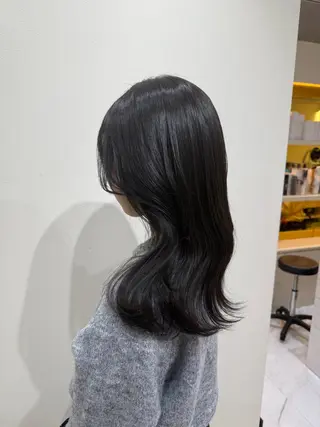 カラー 韓国ヘア🇰🇷艶 カラー/sakuraのヘアスタイル