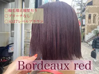 ミディアム オリーブ透明感カラー 表参道/MIKUのヘアスタイル