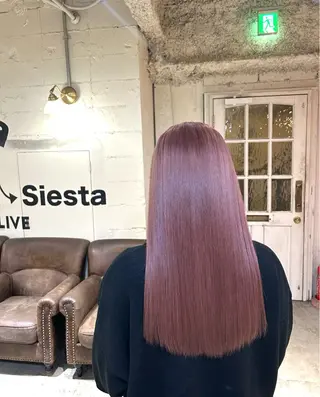 ロング カラー ☁️透明感カラー☁️ Reikaのヘアスタイル