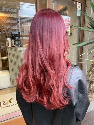 ロング カラー 🤍透明感/韓国風 🤍サクラギヒトミのヘアスタイル