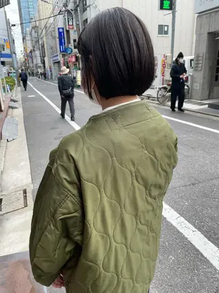 ショート さの あやねのヘアスタイル
