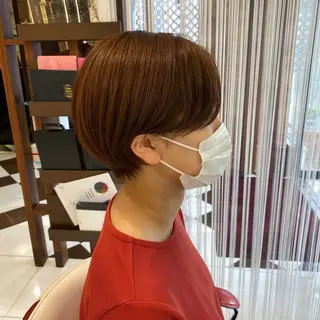 ショート ショートヘアはお任せ 冨樫真未のヘアスタイル