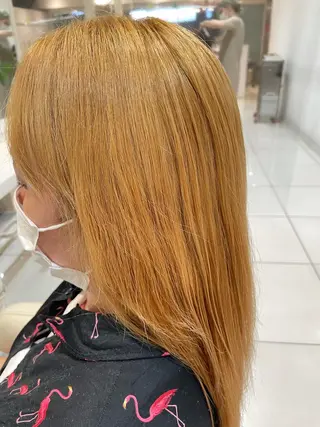 ロング カラー JERICHO HAIR所属・ユ カの眉毛・アイブロウイメージ