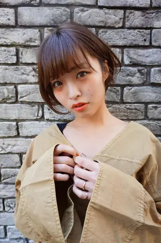 ショート 羽田 ひろむのヘアスタイル
