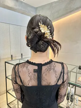 ヘアアレンジ 🎀ヘアセット透明感 /REINA🎀のヘアスタイル