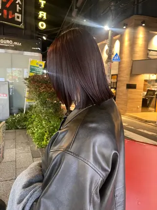 ミディアム benji 登戸所属・竹内 菜々子のヘアスタイル