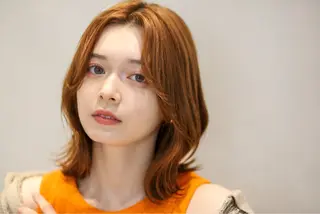 ミディアム カラー ブリーチなし/カラー 専門店ASOBIのヘアスタイル