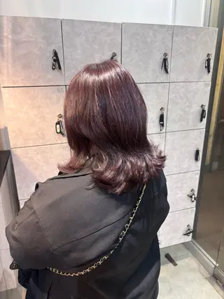 ミディアム lutia/ momoka⠀のヘアスタイル