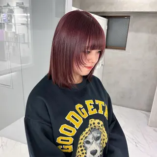 ショート カラー shizuna/天神 /メンズ/ボブのヘアスタイル