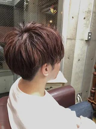 ショート カラー メンズ kico home 肥後橋店所属・似合わせレイヤー 阿波座/ふじむらのヘアスタイル