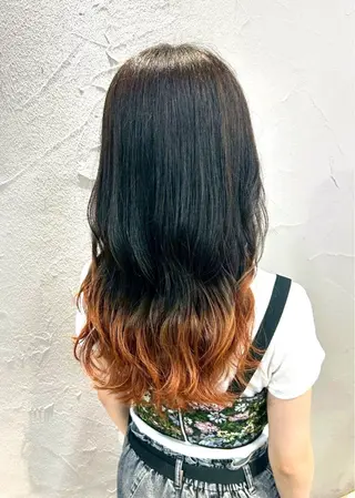 カラー 🎠🤍minami ブリーチ🤍🎠のヘアスタイル