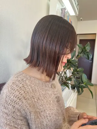 ショート カラー ヘアアレンジ ちひろ /似合わせカラーのヘアスタイル