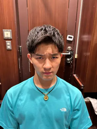 ショート 池田 昇瑛のヘアスタイル