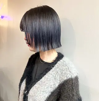ショート ハッシュカット🎀 レイヤーカットのヘアスタイル