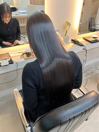 ロング shiomiH TARUMI福田もものヘアスタイル