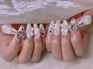 ネイル 長さだし専門店 M2 rikaのネイルデザイン