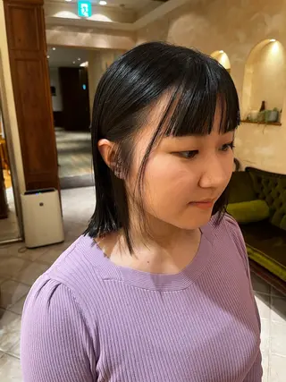 ショート 田内 満里奈のヘアスタイル