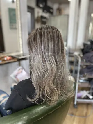 セミロング A'sfida所属・小山 悦宏のヘアスタイル