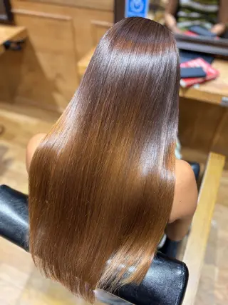 ロング 💛Rio/池袋/ ベージュカラーのヘアスタイル