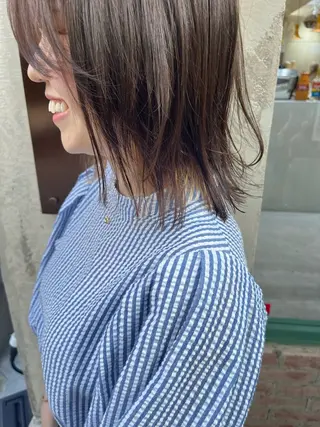 ミディアム HERMITAGE所属・moepi♡ HERMITAGEのヘアスタイル