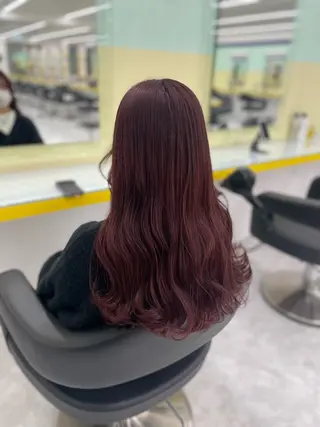 ロング カラー ヘアアレンジ 【透明感×レイヤー】 🍃RIKU🍃のヘアスタイル