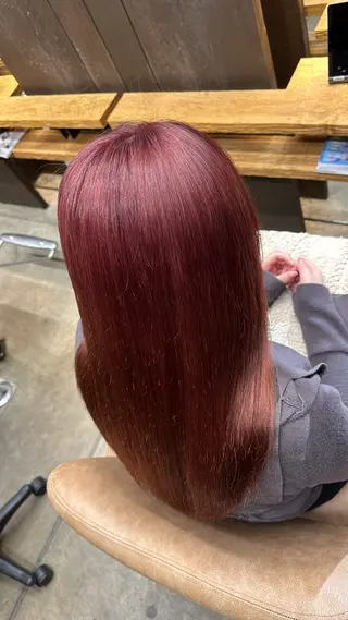 ロング 艶カラー／ 今井春汰のヘアスタイル