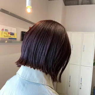 ショート カラー 石川 瑠琉のヘアスタイル