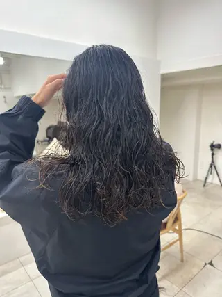 セミロング nuian所属・平井 深優のヘアスタイル