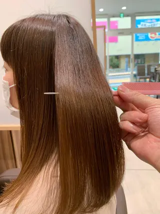 ロング パーマ ナカタケ ユウのヘアスタイル