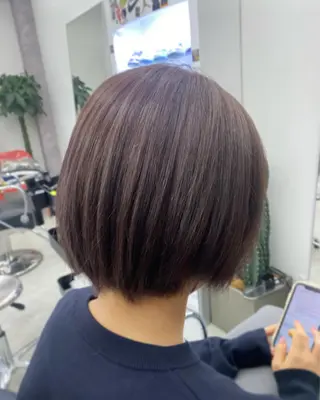カラー MEMENTO所属・MEMENTO YUZUのヘアスタイル