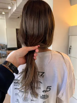 カラー リリカ🐈‍⬛ブリー チカラー/上永谷のヘアスタイル