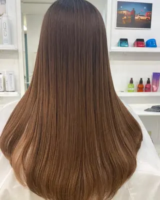 ロング 篠崎 佑季のヘアスタイル