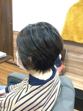 ショート カラー Annon プライベートサロンのヘアスタイル