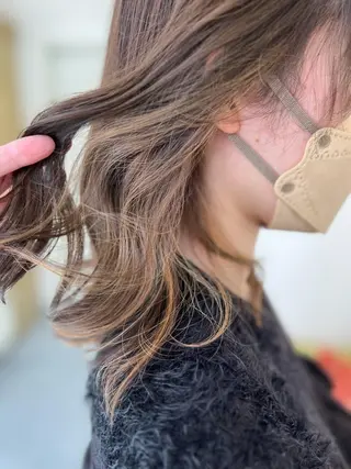 ミディアム カラー 草津駅》 SATO💐のヘアスタイル